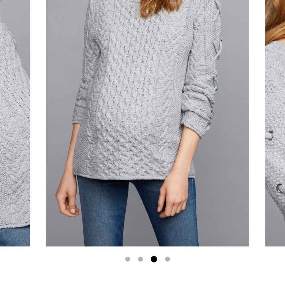 Maternity Cableknit Sweater